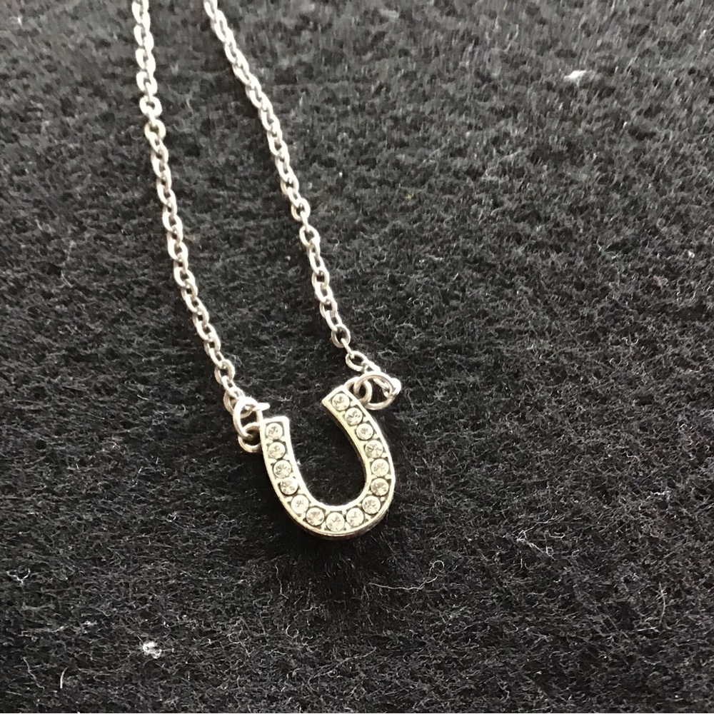 Brighton Lucky Horseshoe Crystal Necklace